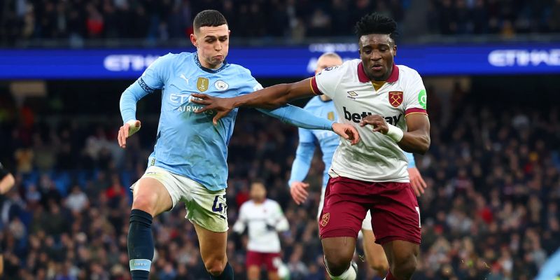 West Ham United vs Manchester City muốn có 3 điểm